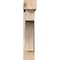 Ekena Millwork Westlake Block Smooth Bracket w/ Offset Brace, Douglas Fir, 7 1/2"W x 30"D x 38"H BKT0806X30X38WTL05SDF - alternate 4